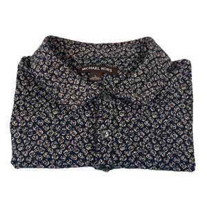 Michael Kors Men’s Short Sleeve Polo Shirt Size Large